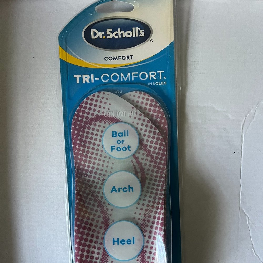 Dr Scholls Tri-Comfort Womens Insoles  New in Box